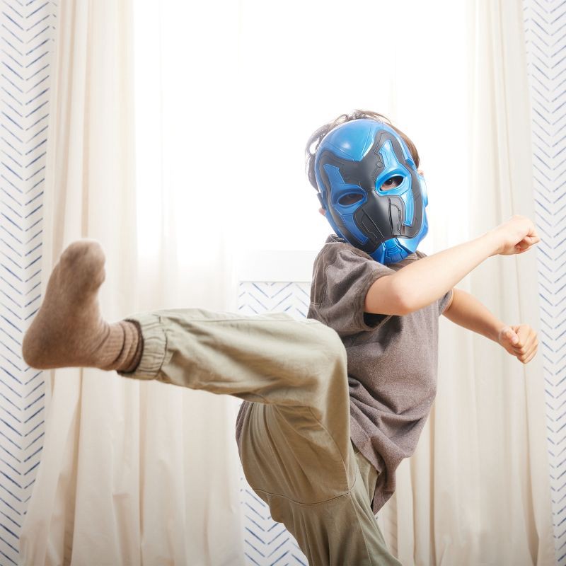 slide 3 of 9, DC Comics Blue Beetle Role Play Mask, 1 ct