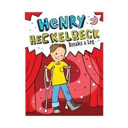 Simon & Schuster Henry Heckelbeck Breaks a Leg - by Wanda Coven (Paperback)