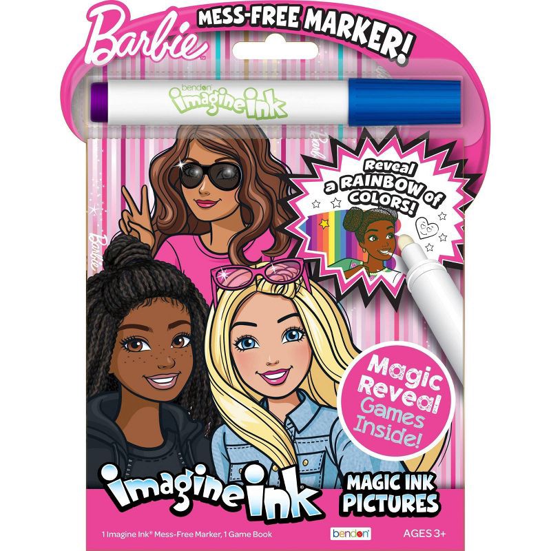 slide 1 of 4, Bendon Barbie Imagine Ink, 1 ct