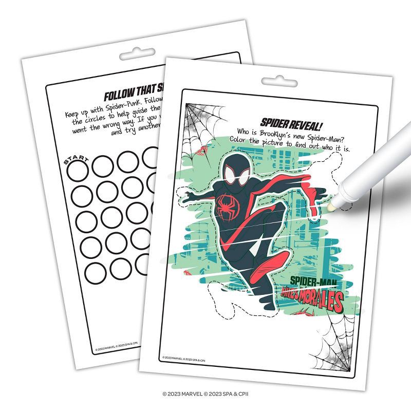 slide 3 of 4, Bendon Across the Spider-Verse Imagine Ink Book, 1 ct