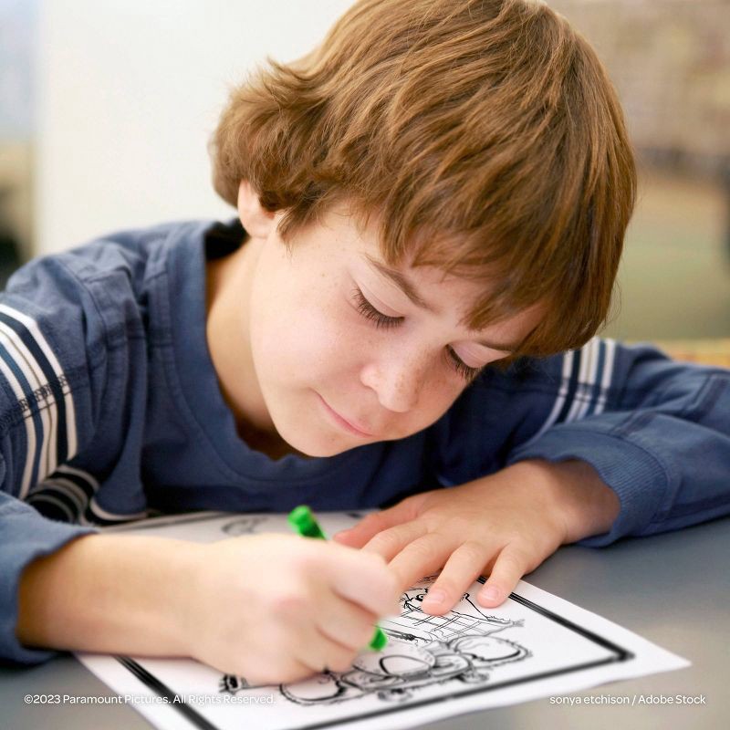 slide 4 of 4, Bendon Teenage Mutant Ninja Turtles: Mutant Mayhem Coloring Book with Tattoos, 1 ct