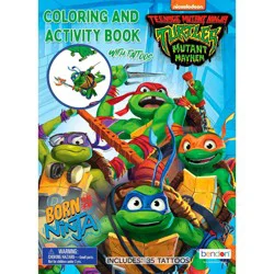 Bendon Teenage Mutant Ninja Turtles: Mutant Mayhem Coloring Book with Tattoos