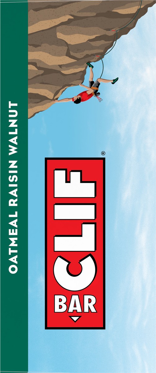 slide 9 of 9, CLIF BAR - Oatmeal Raisin Walnut - Made with Organic Oats - 10g Protein - Non-GMO - Plant Based - Energy Bars - 2.4 oz. (12 Pack), 28.8 oz