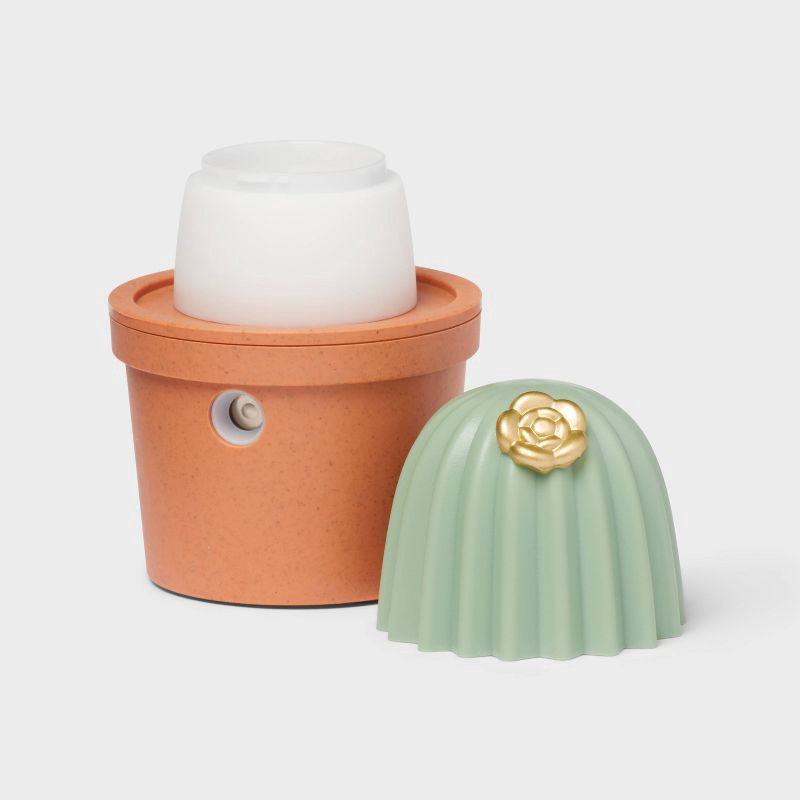 slide 3 of 3, Cactus Ultrasonic Mini Diffuser - Threshold™: Portable Spa Experience, USB Rechargeable, Auto Shut-Off, 1 ct