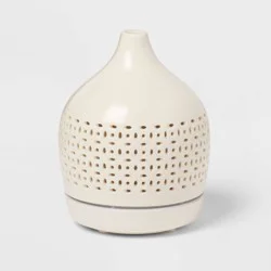 Ceramic Cutout 300ml Large Diffuser White - Threshold™: Ultrasonic, Aromatic, 8hr Run Time