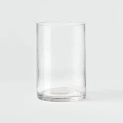 Clear Hurricane 3" x 4" Pillar Candle Holder - Room Essentials™