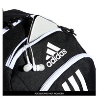 slide 15 of 17, adidas Young BTS Creator 2 Backpack, Black/White, 1 ct