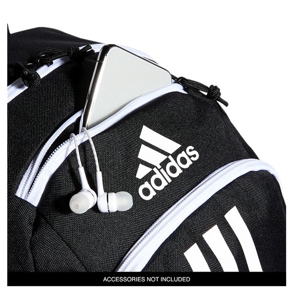 slide 16 of 17, adidas Young BTS Creator 2 Backpack, Black/White, 1 ct