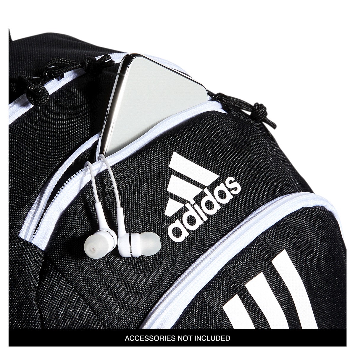 slide 17 of 17, adidas Young BTS Creator 2 Backpack, Black/White, 1 ct