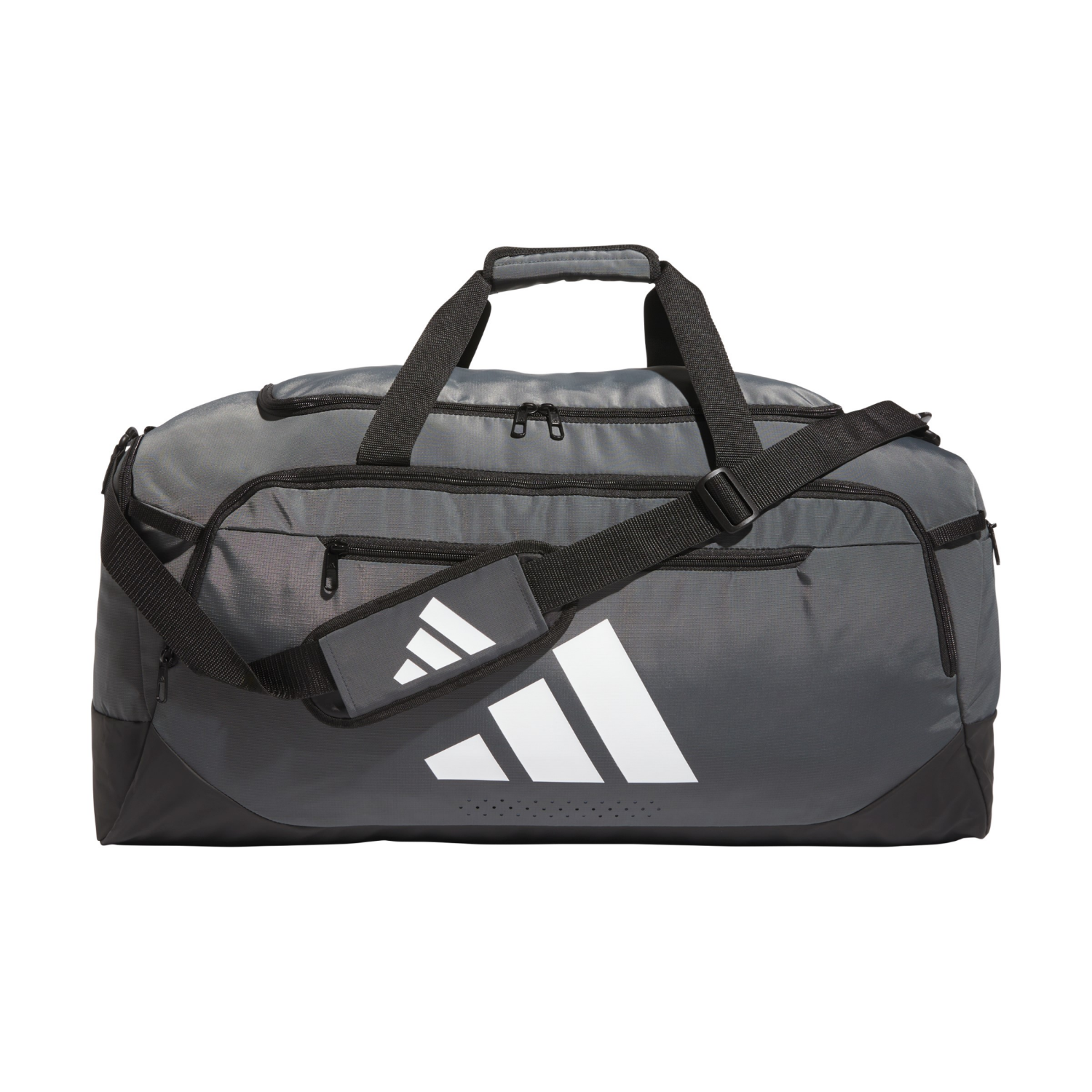 slide 1 of 2, Adidas Defender 5 Large Duffel Team Dark Grey, 1 ct