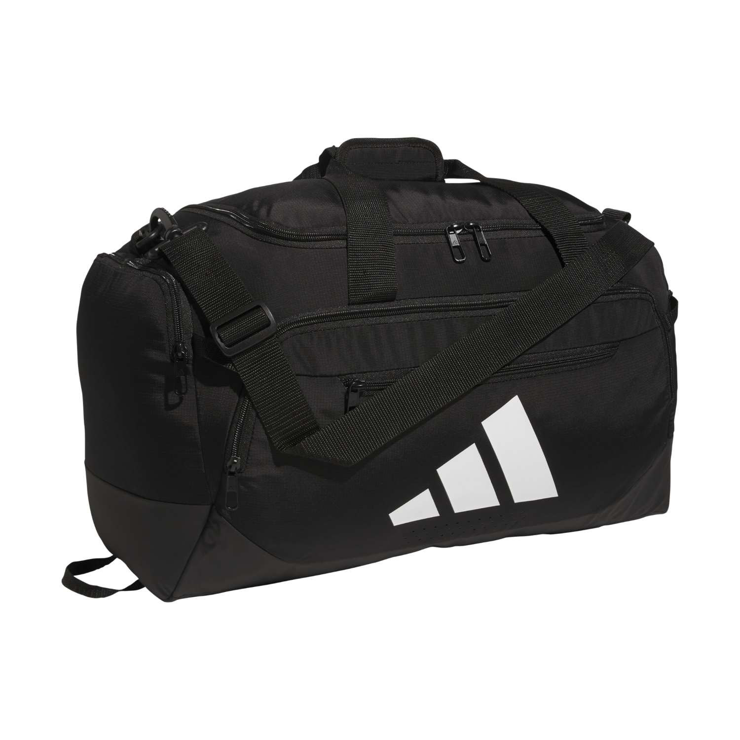 slide 1 of 2, Adidas Defender 5 Small Duffel Bag, Black, SM