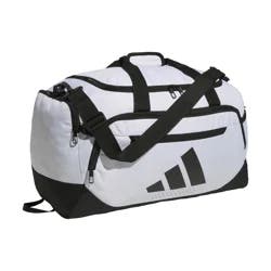 Adidas Defender 5 Small Duffel Bag, Twill White/black