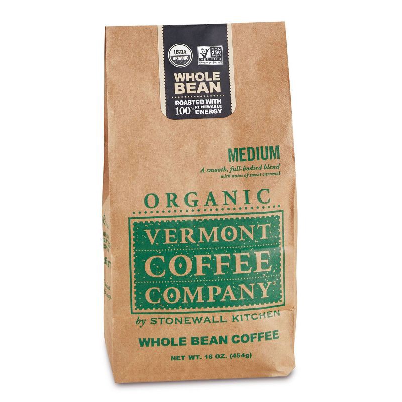 slide 1 of 10, Vermont Coffee Company Organic Medium Roast Whole Bean Coffee - 16oz, 16 oz