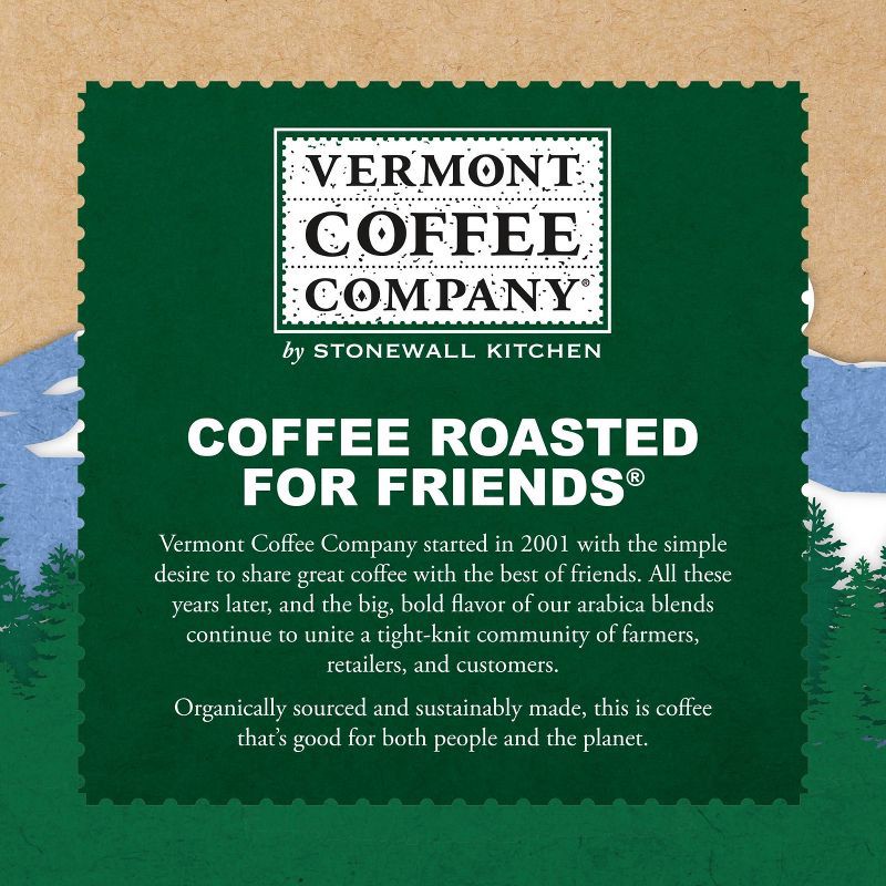 slide 9 of 9, Vermont Coffee Company Organic Dark Whole Bean Coffee - 16oz, 16 oz
