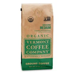 Vermont Coffee Company Organic Medium Roast Ground Coffee - 12oz