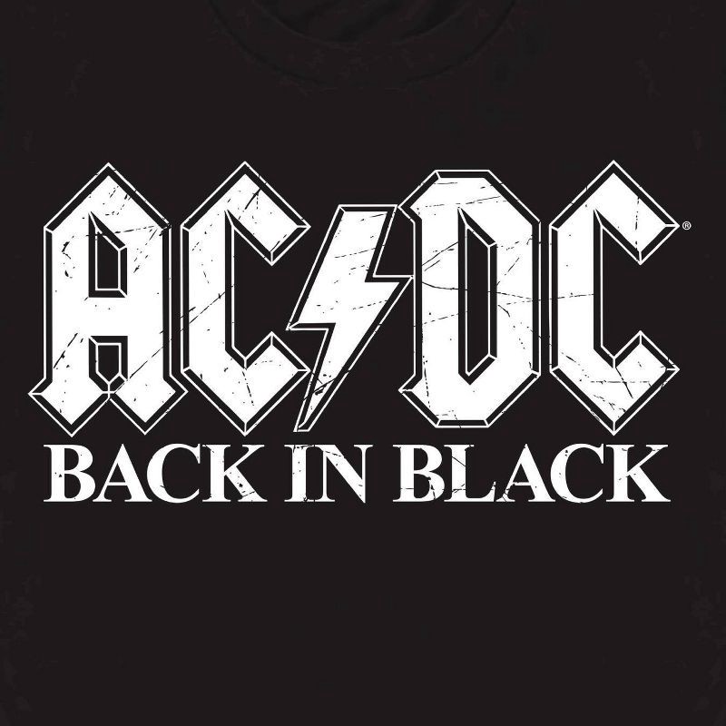 slide 2 of 2, Men's Epic Rights ACDC Short Sleeve Graphic T-Shirt - Black XXL, 1 ct