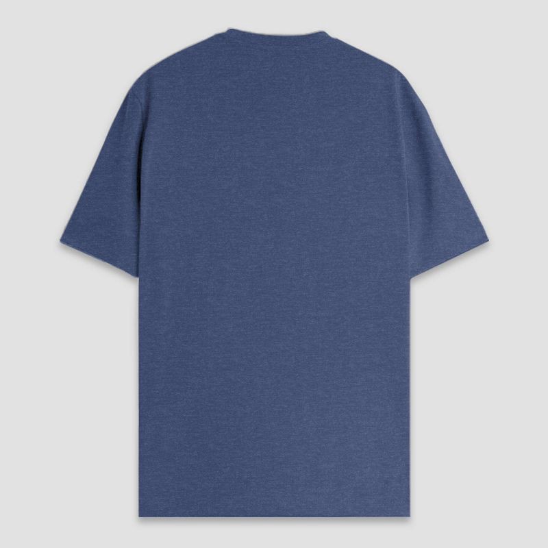 slide 2 of 3, Men's Bluey Short Sleeve Graphic T-Shirt - Blue Denim L, 1 ct