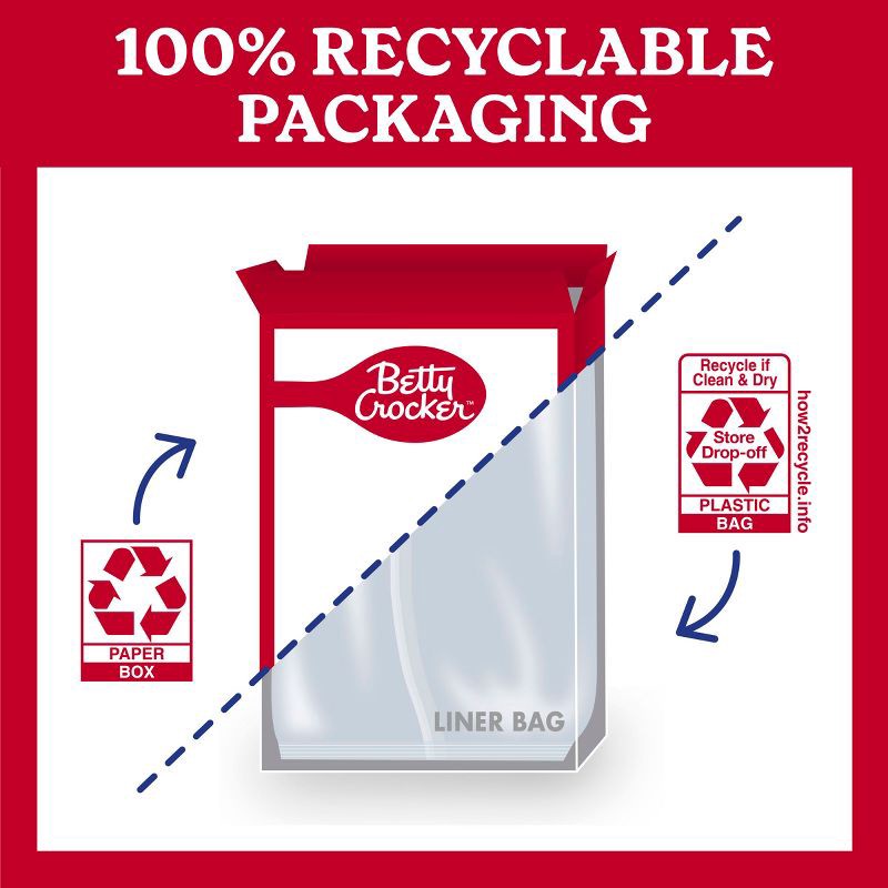 slide 9 of 9, Betty Crocker Fudge Brownie Mix - 16.3oz, 16.3 oz