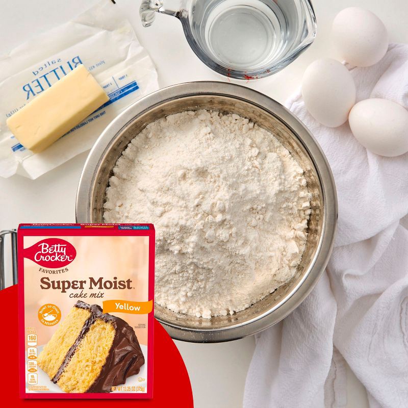 slide 3 of 8, Betty Crocker Yellow Cake Mix - 13.25oz, 13.25 oz