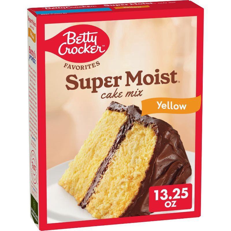 slide 1 of 8, Betty Crocker Yellow Cake Mix - 13.25oz, 13.25 oz