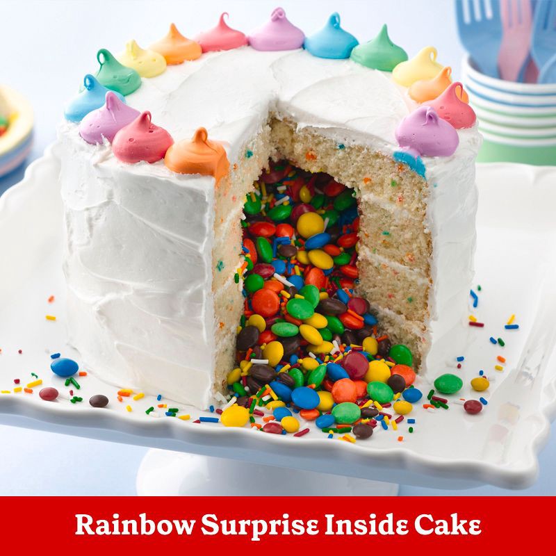 slide 6 of 10, Betty Crocker Delights Rainbow Chip Super Moist Cake Mix - 13.25oz, 13.25 oz