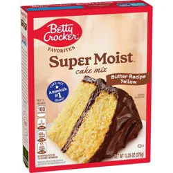 Betty Crocker Yellow Super Moist Cake Mix - 13.25oz