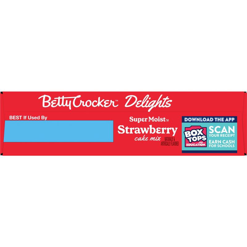 slide 7 of 10, Betty Crocker Delights Strawberry Super Moist Cake Mix - 13.25oz, 13.25 oz