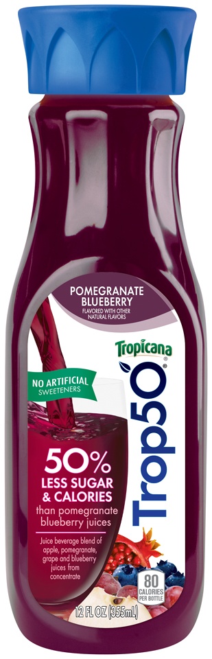 slide 1 of 1, Trop50 Pomegranate Blueberry Juice - 12 fl oz, 12 fl oz