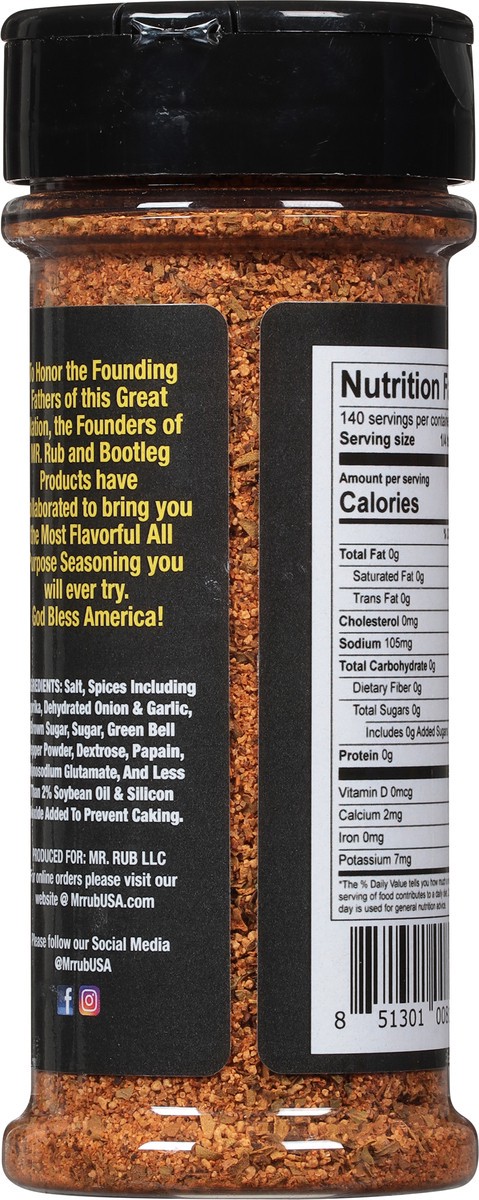 slide 3 of 9, Mr. Rub All Purpose Seasoning 4.45 oz, 4.45 oz