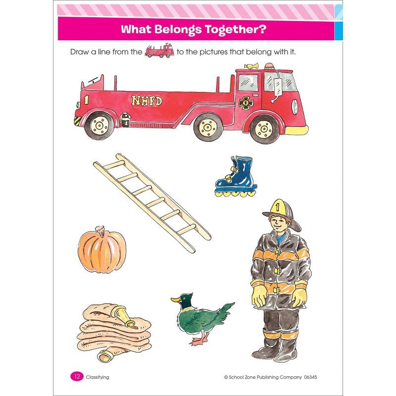 slide 3 of 6, Big Reading 1-2 Workbook - Target Exclusive Edition - by School Zone (Paperback), 1 ct