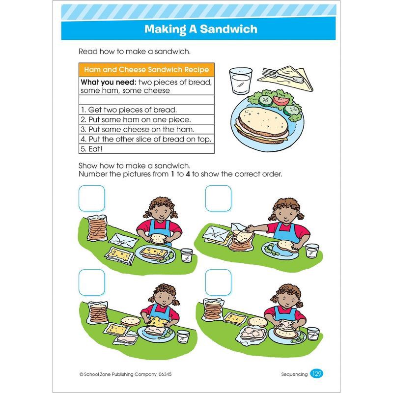 slide 5 of 6, Big Reading 1-2 Workbook - Target Exclusive Edition - by School Zone (Paperback), 1 ct