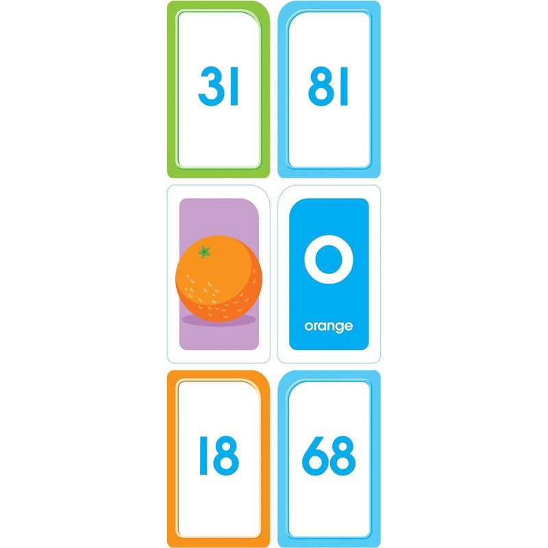 slide 4 of 5, Get Ready Flash Cards Alphabet & Numbers 2pk - Target Exclusive Edition - by School Zone (Paperback), 2 ct