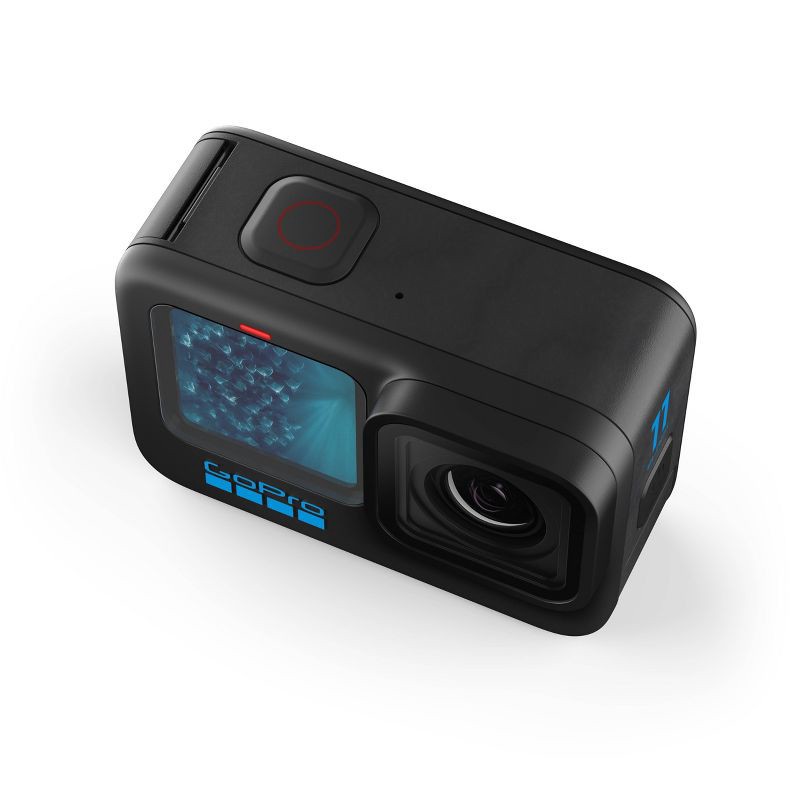 slide 13 of 14, GOPRO HERO11 Action Camera - Black: 27MP, 5.3K Video, Wi-Fi, Bluetooth, USB-C, 1 ct