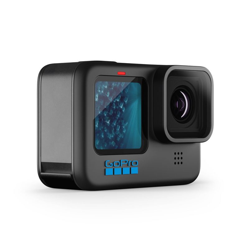 slide 9 of 14, GOPRO HERO11 Action Camera - Black: 27MP, 5.3K Video, Wi-Fi, Bluetooth, USB-C, 1 ct