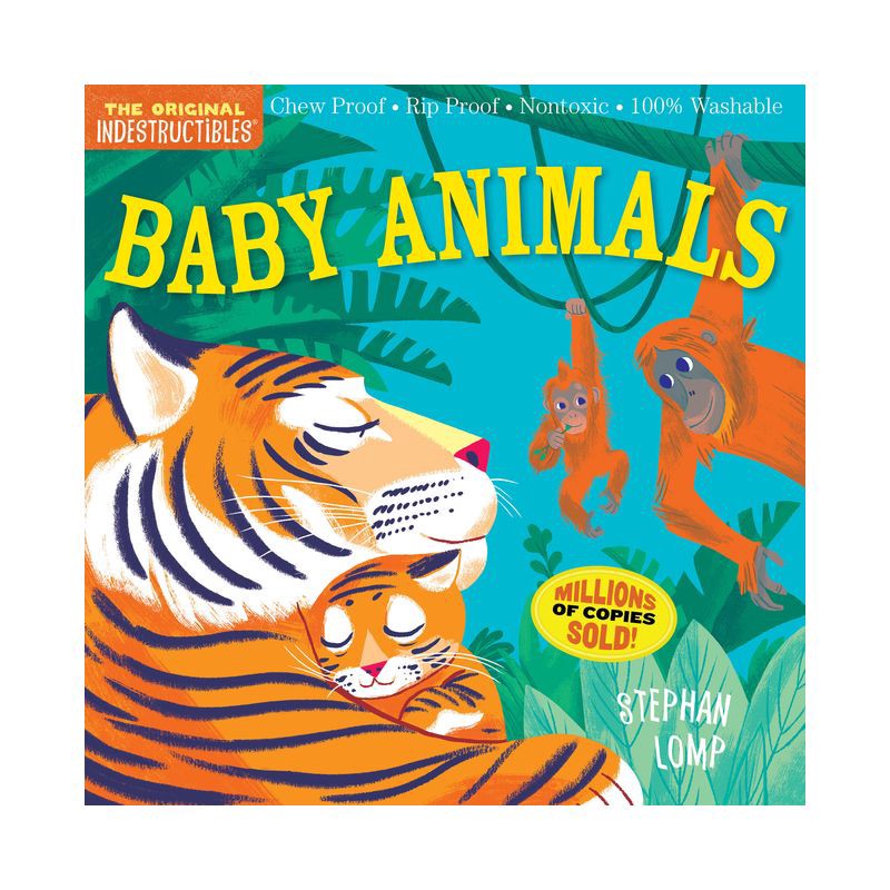 slide 1 of 1, Workman Indestructibles: Baby Animals - by Amy Pixton (Paperback), 1 ct