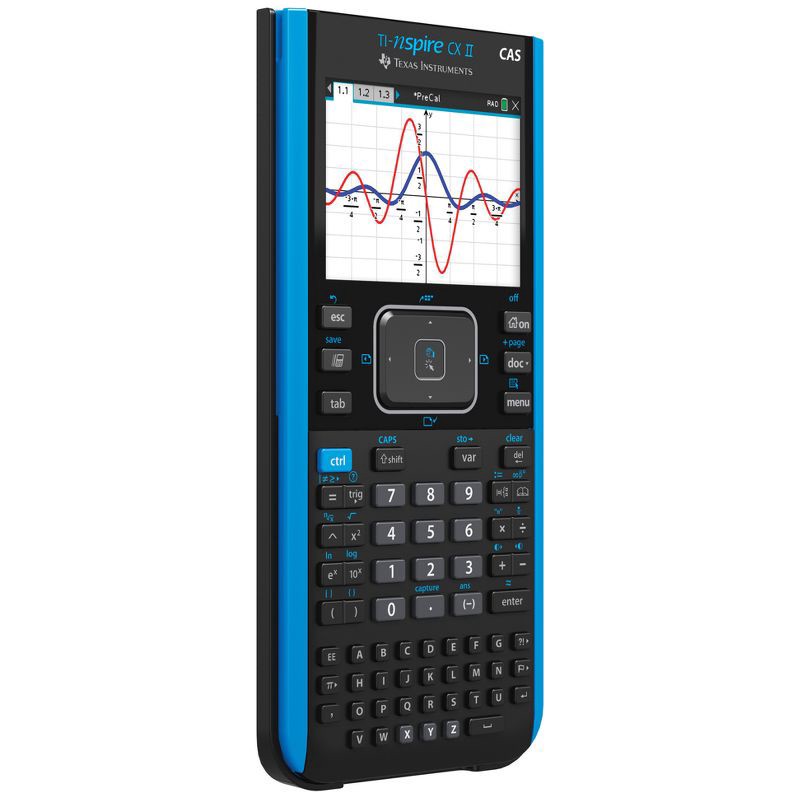 slide 3 of 7, Texas Instruments Nspire CX II CAS Graphing Calculator - Black: 64MB Storage, AP Course Approved, 1 ct