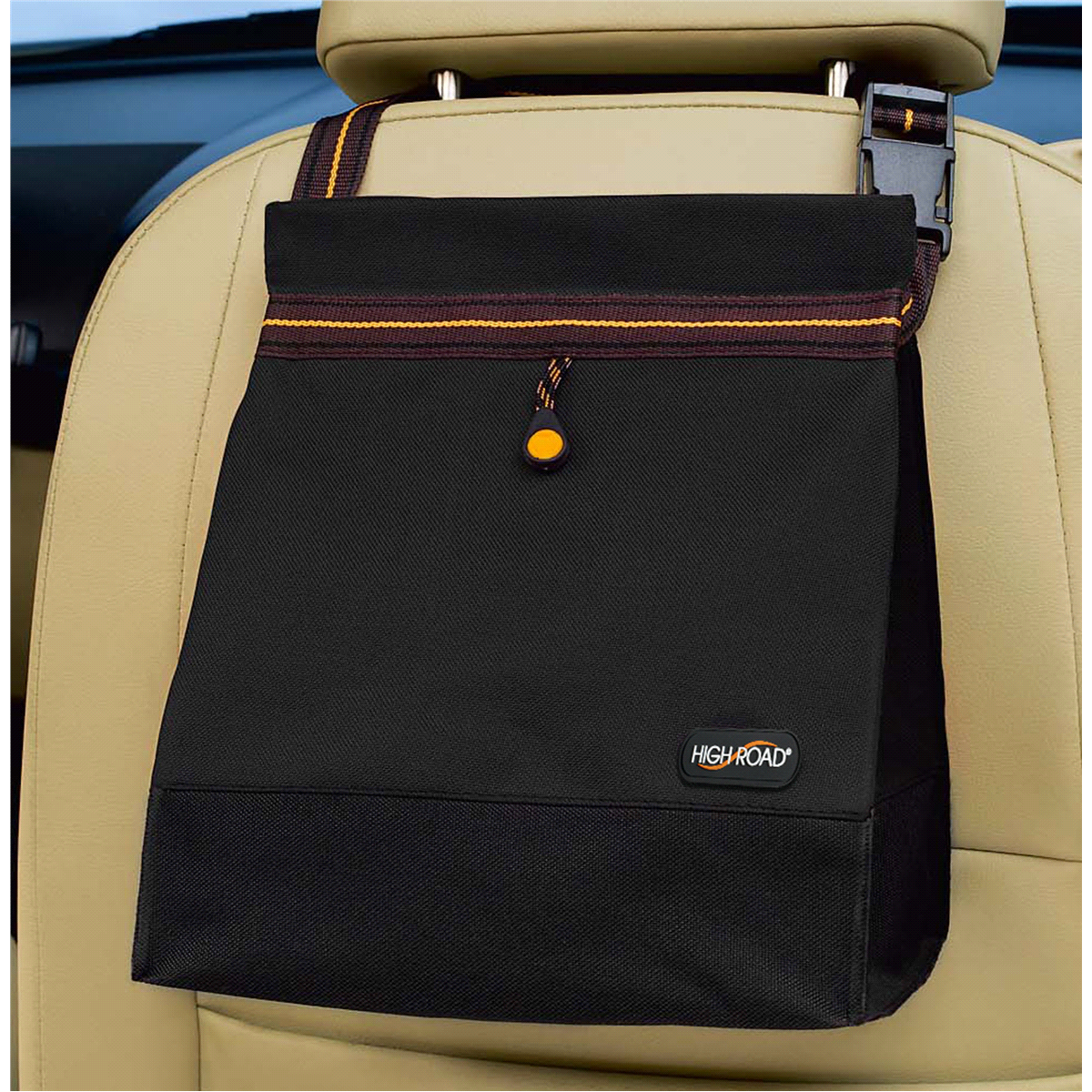 slide 3 of 4, High Road Express Car Headrest Trash Bag, 1 ct