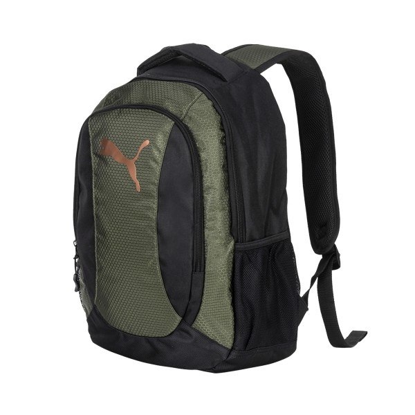 slide 4 of 5, Puma Evercat Equivalence Backpacks With 12" Laptop Pockets, Dark Green, Set Of 2 Backpacks, 12 in