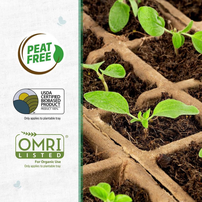 slide 3 of 11, Back to the Roots 50 Cell Organic & Plantable Greenhouse Germination Kit All Purpose, 1 ct
