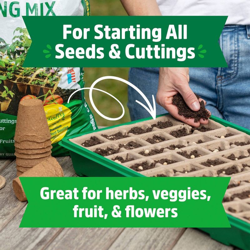 slide 6 of 11, Back to the Roots 50 Cell Organic & Plantable Greenhouse Germination Kit All Purpose, 1 ct