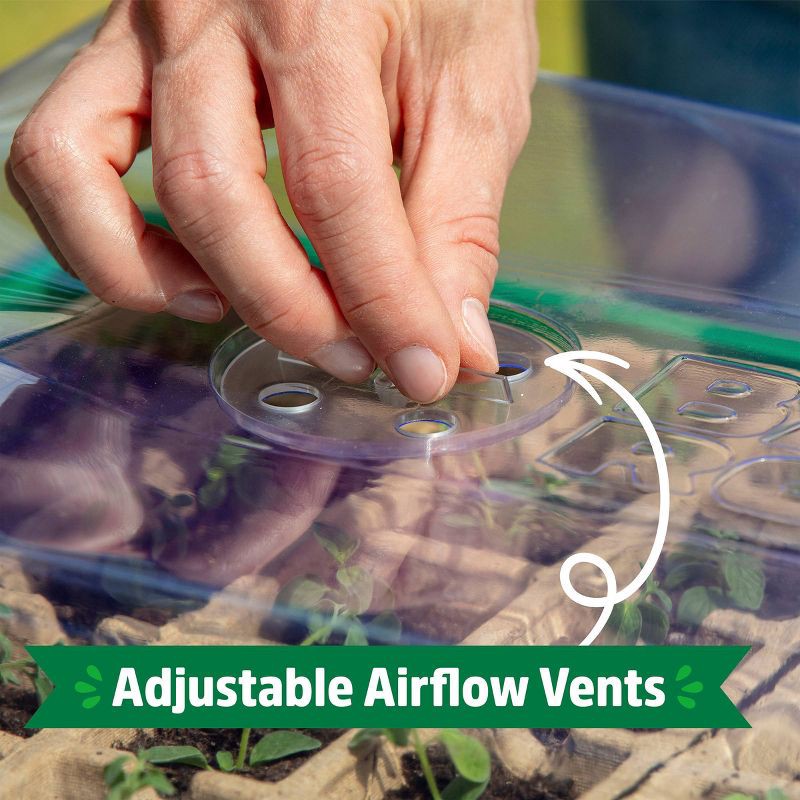 slide 7 of 11, Back to the Roots 50 Cell Organic & Plantable Greenhouse Germination Kit All Purpose, 1 ct