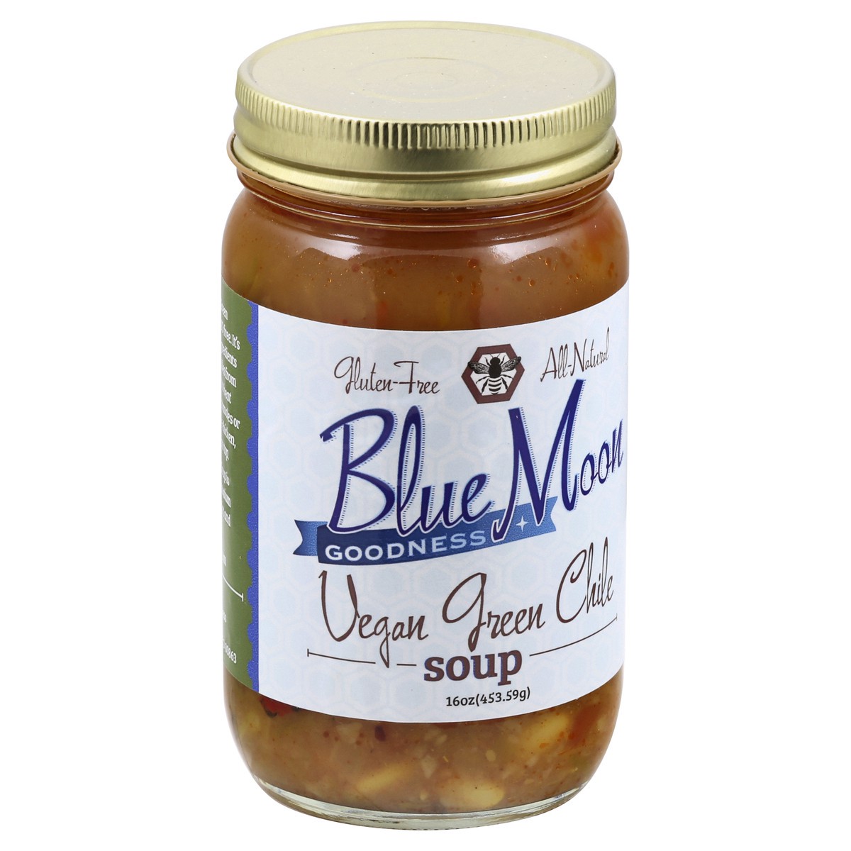 slide 7 of 9, Blue Moon Goodness Soup Green Chile Vegan, 