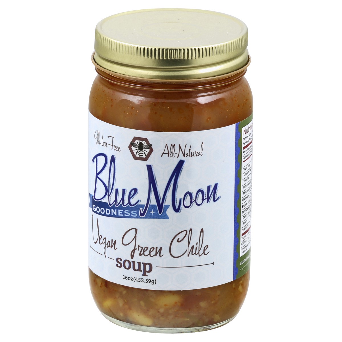 slide 8 of 9, Blue Moon Goodness Soup Green Chile Vegan, 