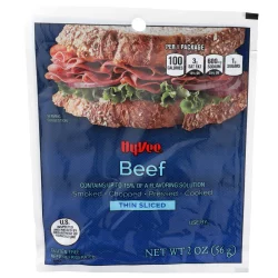 Hy-vee Smoked Thin Sliced Beef