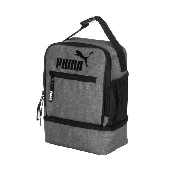 slide 5 of 5, Puma Evercat Adult Energy Lunchboxes, Gray/Black, Set Of 2 Lunchboxes, 1 ct