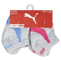 Puma Infant Girls NS Sock 6 Pair