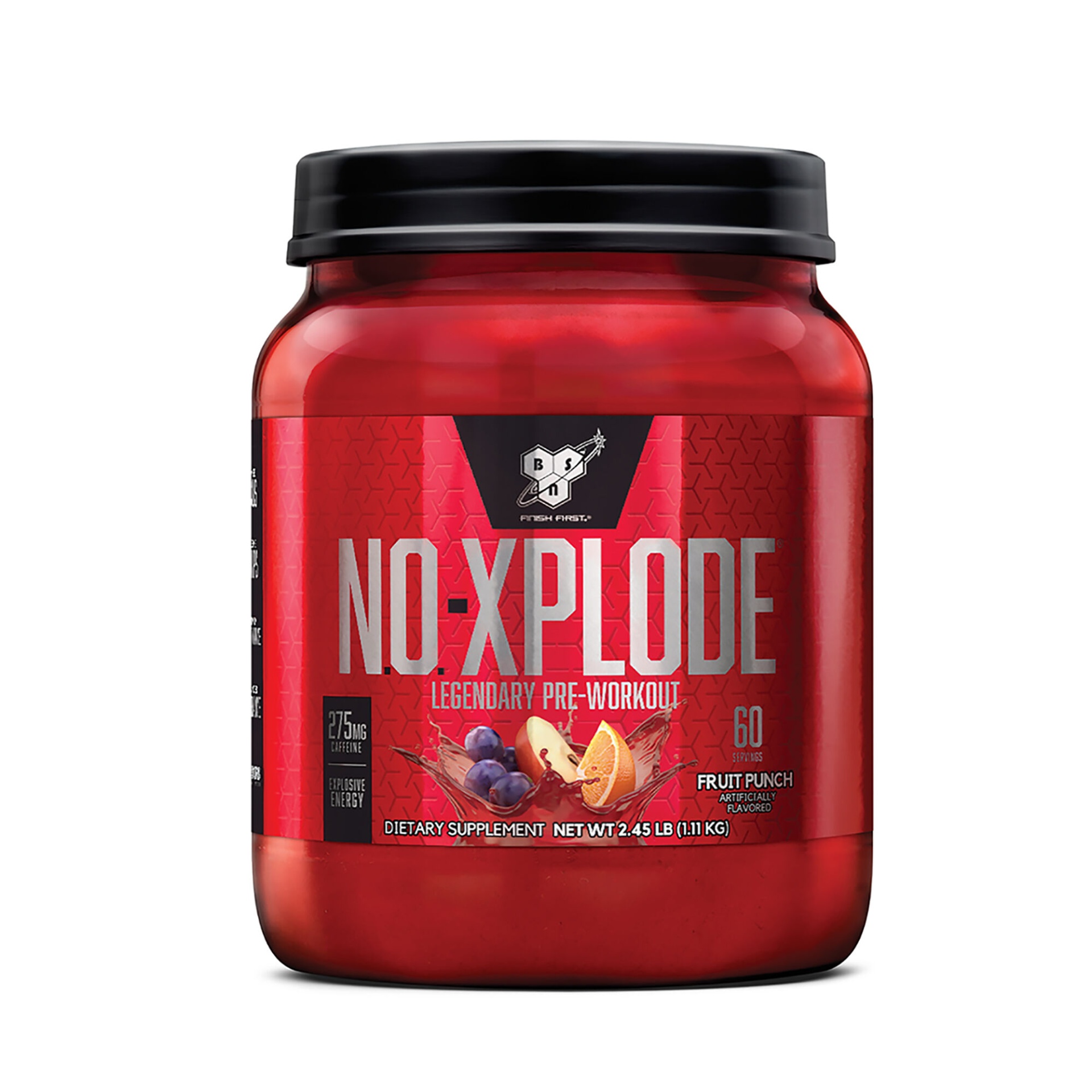 slide 1 of 1, BSN N.O.-XPLODE Pre-Workout Igniter - Fruit Punch, 1 ct