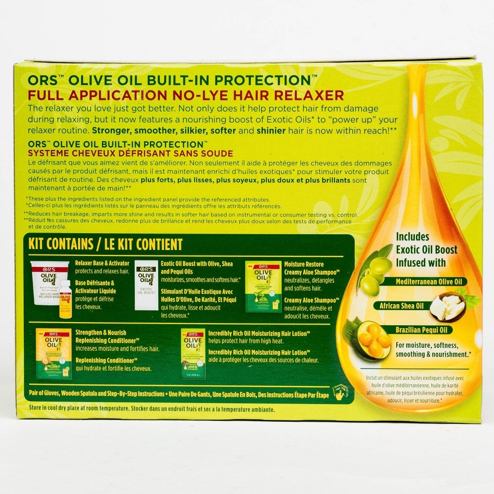 slide 3 of 4, Organic Root No Lye Relaxer Built In Protection Normal Olive Oil, 1 ct