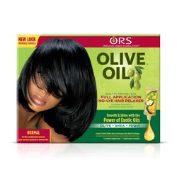 Organic Root No Lye Relaxer Built In Protection Normal Olive Oil