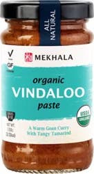 Mekhala Paste Vindaloo Organic - 3.53 Oz
